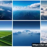 기후 엔지니어링의 문화적 맥락과 윤리 - Here are three detailed image generation prompts in English, focusing on the themes of climate engin...