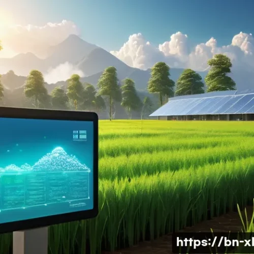 기후 엔지니어링의 정책적 접근과 윤리 - A detailed illustration of climate engineering technology in action: show a futuristic scientific fa...